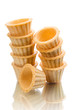 Tartlets on white