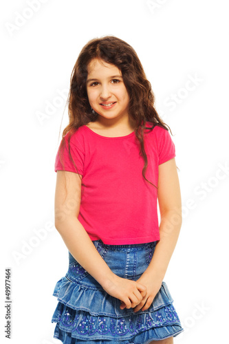 Photo: Happy and shy Happy and shy