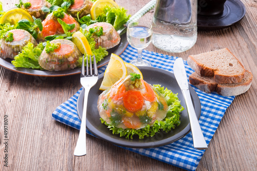 Photo: meat aspic meat aspic