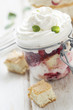 Red berries trifle