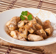 sauteed chicken with mushrooms 