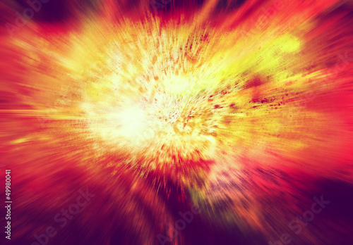 Illustration: explosion background explosion background