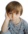 Upset boy
