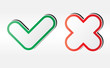 Yes and No icons