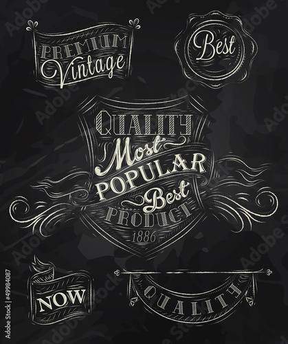 Vector: Heraldry chalk premium Heraldry chalk premium