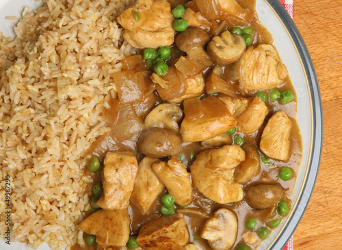 Photo: Chicken Curry & Rice Chicken Curry & Rice