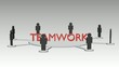 Video: Teamarbeit Animation, schleifbar Teamarbeit Animation, schleifbar