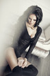 Fashion Portrait Of A Beautifu...