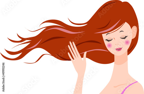 Illustration: ヘアケア イラスト ヘアケア イラスト
