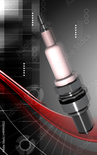 Illustration: Spark plug Spark plug