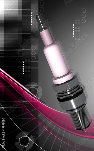 Illustration: Spark plug Spark plug