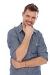 Portrait of happy man
