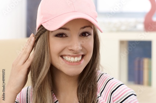 Photo: Closeup portrait of attractive girl Closeup portrait of attractive girl