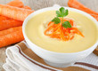 Creamy carrot soup