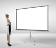 woman and flipchart