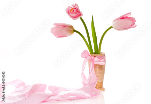 Photo: pink tulips pink tulips