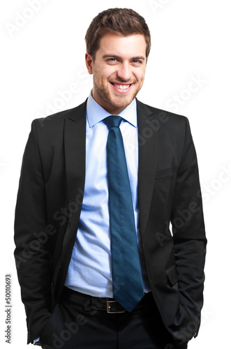 Photo: Young businessman portrait Young businessman portrait