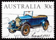 Postage stamp Australia 1984 Summit 1923, Vintage Car