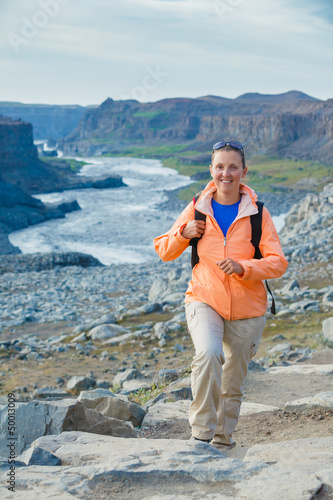 Photo: Woman Hiker, Iceland Woman Hiker, Iceland