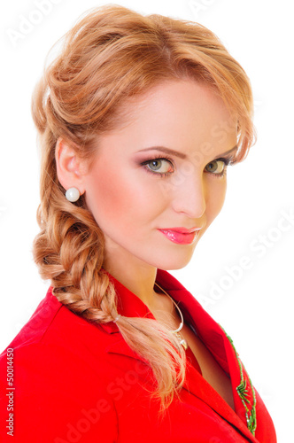 Photo: beautiful young blonde woman beautiful young blonde woman