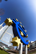 Euro sign in Frankfurt