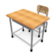 Illustration: SchoolDeskFrontView SchoolDeskFrontView