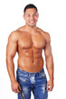 Image of half naked man