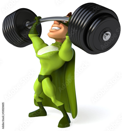 Illustration: Fun superhero Fun superhero