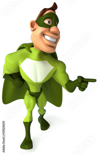 Illustration: Fun superhero Fun superhero