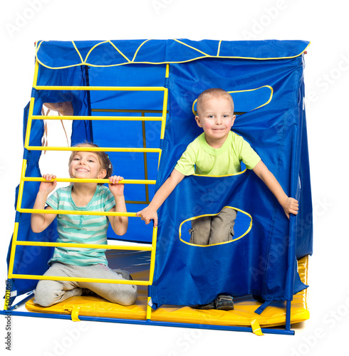 Photo: kids on a playground kids on a playground