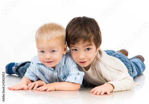 Photo: Two Little Boys Two Little Boys