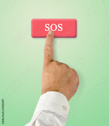 Photo: SOS button SOS button