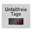 anzeige unfallfreie tage x I