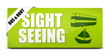 button eckig breit sightseeing bus&boot I