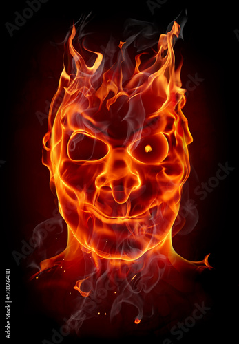 Illustration: Fire devil Fire devil