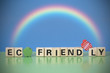 Photo: Text ECO FRIENDLY Text ECO FRIENDLY