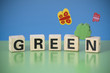 Photo: Word GREEN Word GREEN
