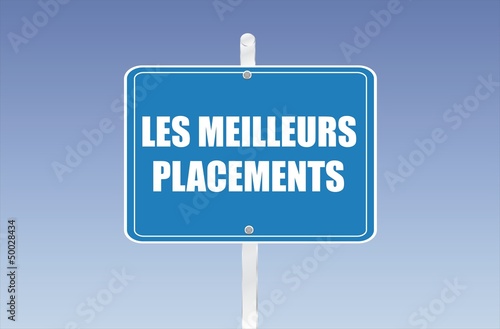 Vector: panneau les meilleurs placements panneau les meilleurs placements