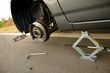 Changing wheel