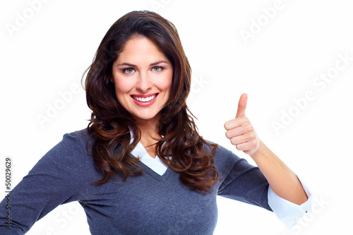 Photo: Happy Business woman. Success. Happy Business woman. Success.