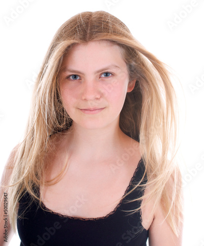 Photo: Hübsches, blondes Mädchen Hübsches, blondes Mädchen