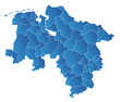 Niedersachsen Karte
