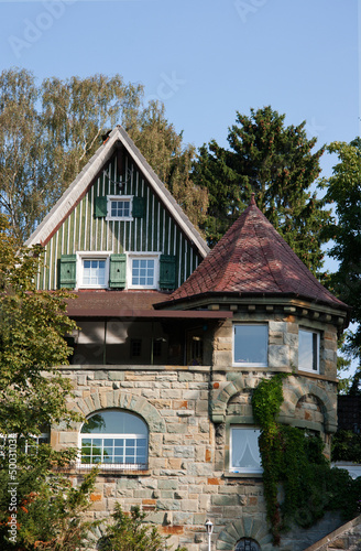 Photo: Fachwerkhaus mit Turm Fachwerkhaus mit Turm