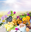 Good morning: enjoy breakfast