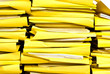 stacks of office folders with documents
