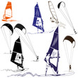Kite and Wind Surfers
