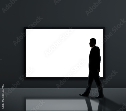 Photo: man walking man walking