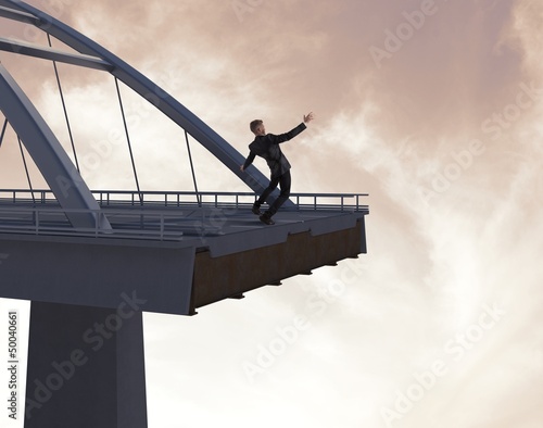 Photo: Financial collapse Financial collapse
