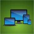 Computer, notebook, tablet and smartphone