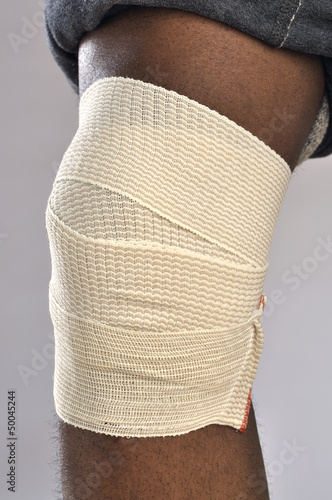 Photo: Knee injury Knee injury